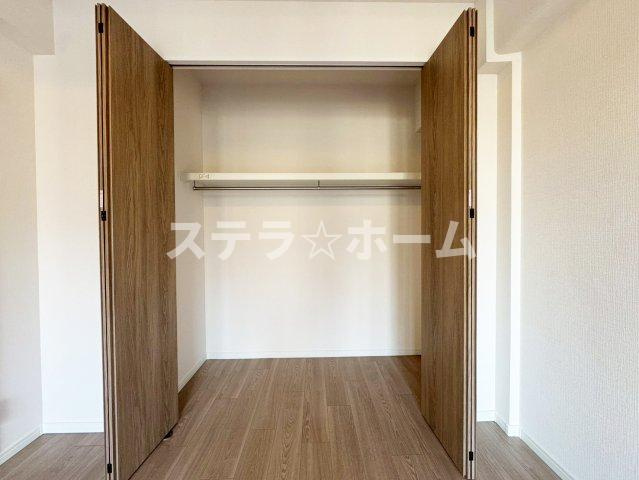 千里台スカイハイツC棟の収納|大きなものも収納できそうです