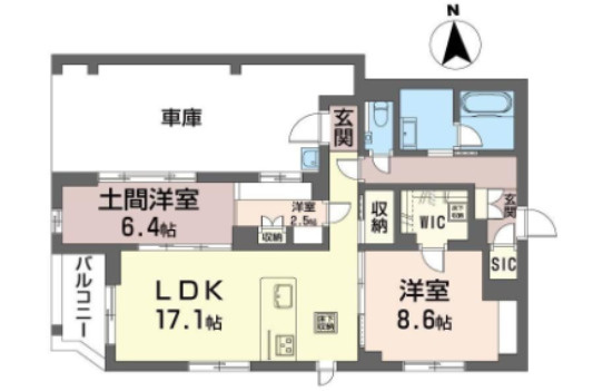 【間取り】 | レオナグレイス
