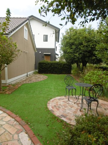 豊里の杜　三井ホーム施工注文住宅の庭