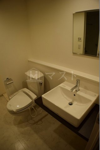 大阪市西区南堀江３丁目の賃貸マンションのトイレ