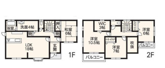 【間取り】 | 熊本県菊池郡大津町大字吹田