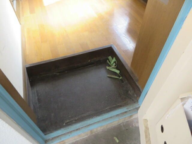 かつらマンションの玄関