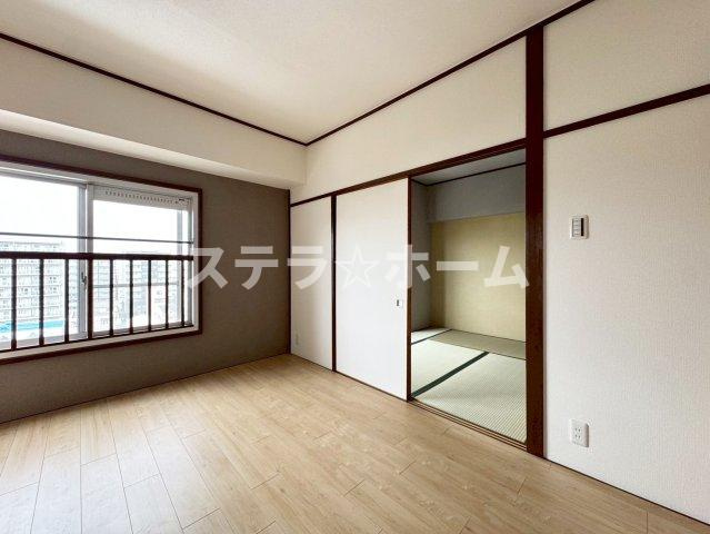 新北野第一コーポA棟の洋室|スタンダードな洋室です