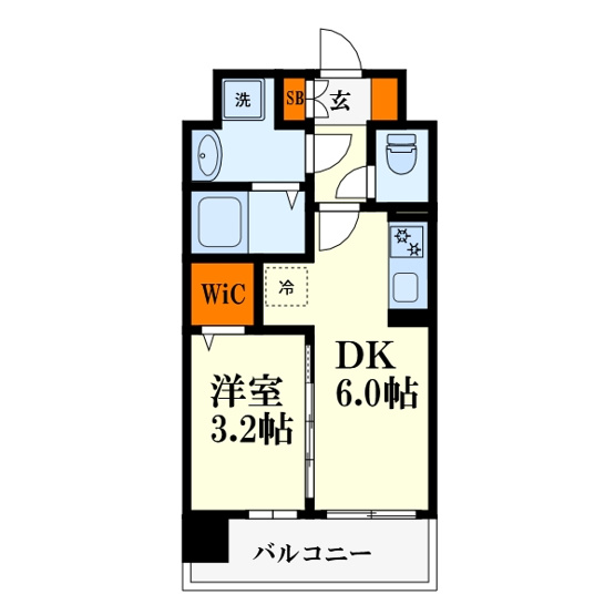 【間取り】 | プレサンス東淀川駅前プローシェ