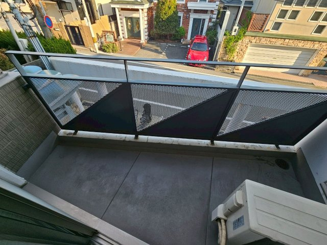 御影大蔵マンションのバルコニー