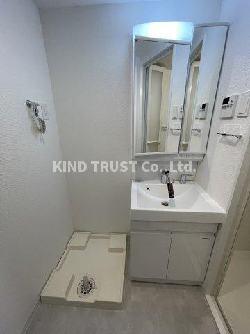 S-RESIDENCE大阪同心の洗面所|使いやすい洗面所です