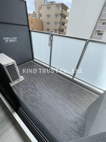 S-RESIDENCE大阪同心のバルコニー|開放的で明るい空間を演出してくれるバルコニーです