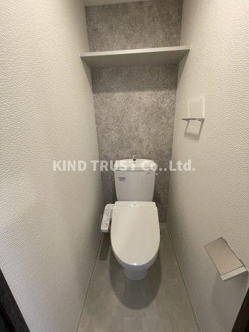 S-RESIDENCE大阪同心のトイレ|コンパクトで使いやすいトイレです