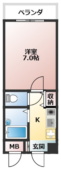 【間取り】 | ヴィルヌーブ