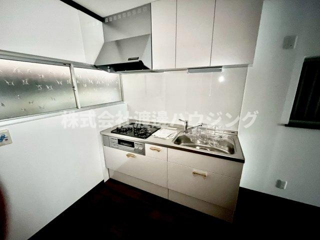 常称寺町貸家のキッチン