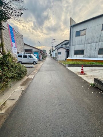 八女市蒲原　第2の前面道路含む現地写真
