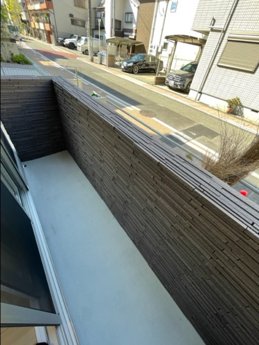 Sereno照ヶ丘のバルコニー