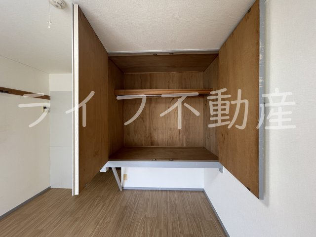 アーバンライフ上島の収納|大きなスペースがあり、収納には困りません