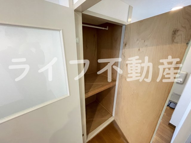 グリーングラスの収納|便利な収納スペースです