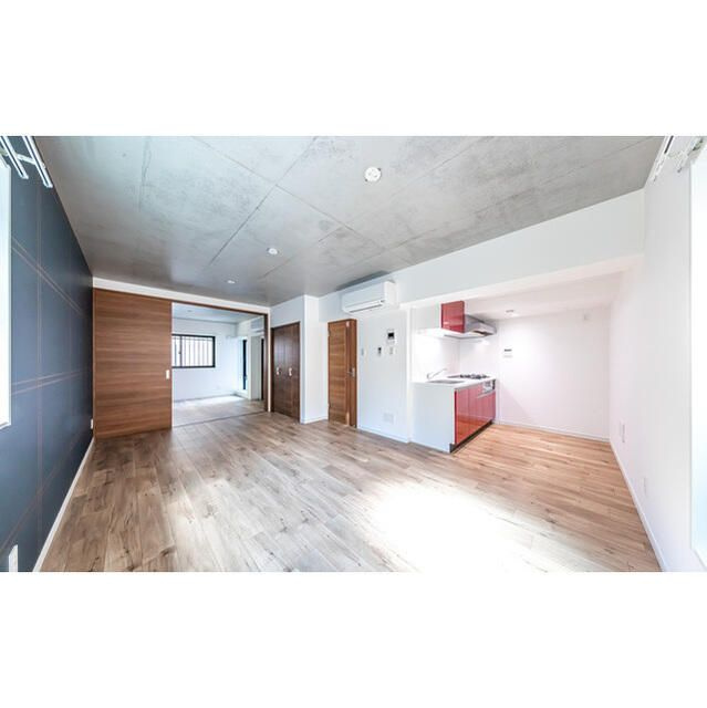 ウェルスクエアイズム文京千石の居間・リビング