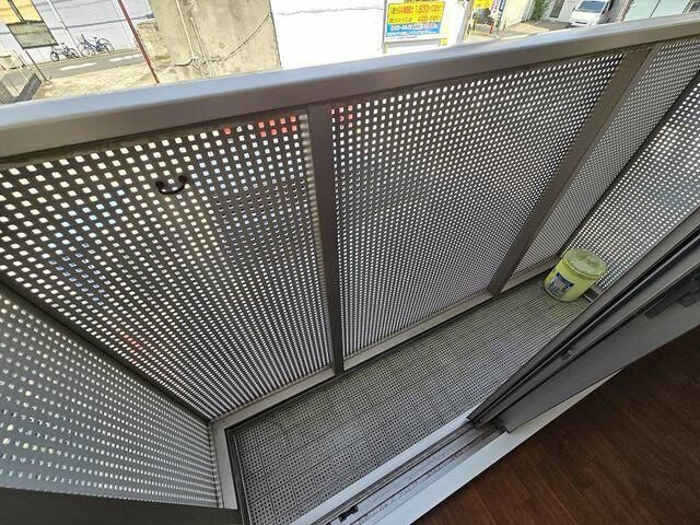 フラッツァプリモⅡのバルコニー