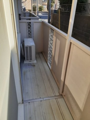 【バルコニー】 | グリーンヒルＢ | お洗濯にも便利なバルコニー付き