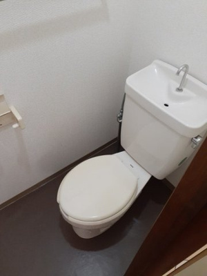 【トイレ】 | グリーンヒルＢ | 清潔感のあるトイレです