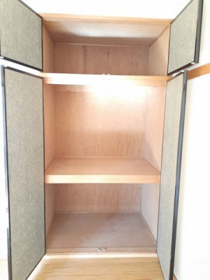 【収納】 | グリーンヒルＢ | 大きなスペースがあり、収納には困りません