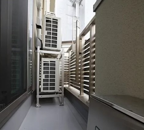 フォリア本郷のバルコニー