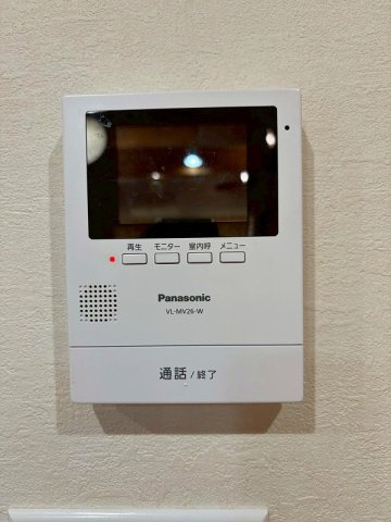 伯耆町長山中古戸建のセキュリティ|来客時にも安心です。