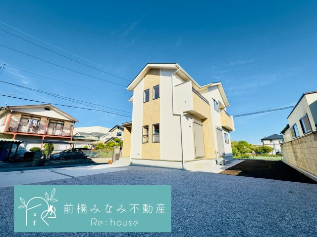 高崎市上小鳥町　限定1棟　ブルーミングガーデン　新築建売の外観|落ち着いた雰囲気の外観です