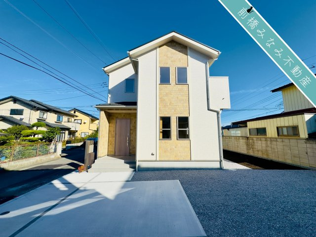 高崎市上小鳥町　限定1棟　ブルーミングガーデン　新築建売の外観|外観もきれいです