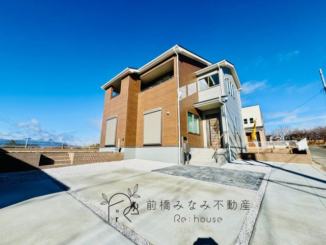 前橋市富士見町時沢第11　２号棟(全４棟)　リーブルガーデン　新築建売分譲の外観|外観も気になるポイント