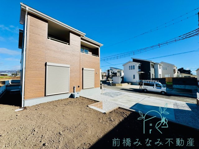 前橋市富士見町時沢第11　２号棟(全４棟)　リーブルガーデン　新築建売分譲の外観|建物外観を気になさる方へ、見た目の良い物件です