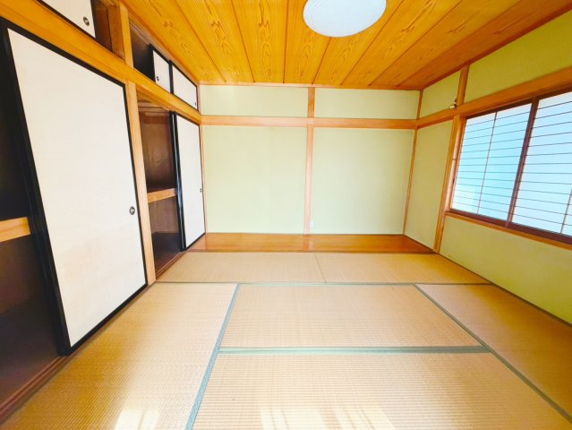 小山市羽川、事務所、作業所付き中古住宅の和室