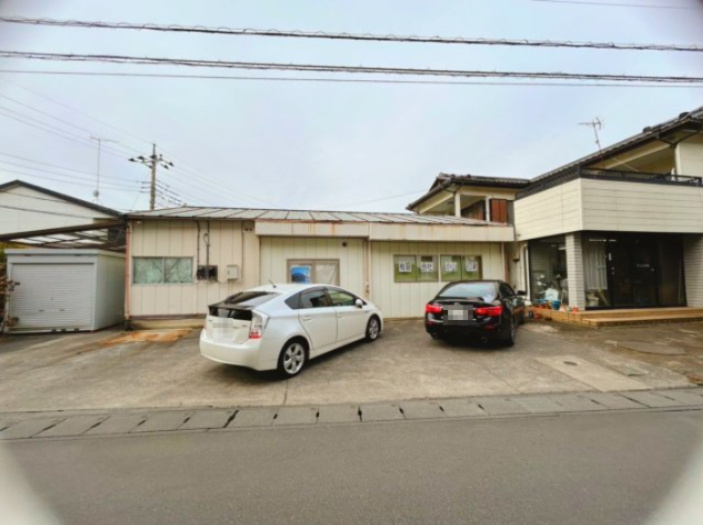 小山市羽川、事務所、作業所付き中古住宅