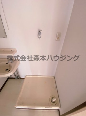 【設備】 | 　シティハイムモンレブ | 室内洗濯機置き場です