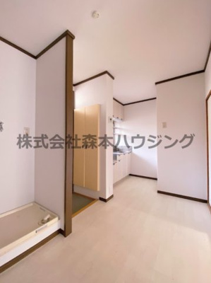 【居間・リビング】 | 　シティハイムモンレブ | きれいなキッチンスペースです