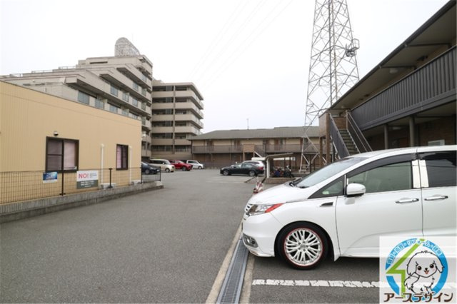 バーディーコートの駐車場|パース写真