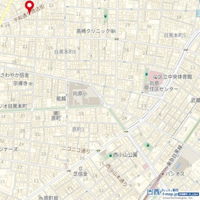 【地図】 | クリオ武蔵小山壱番館