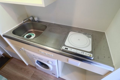 【キッチン】 | シティクレスト壱番館 | 1口IHコンロ