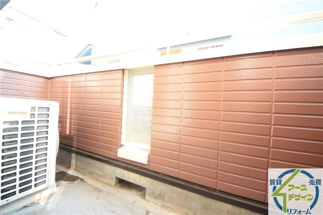 ビレッジコート・ピュア・ノースのバルコニー