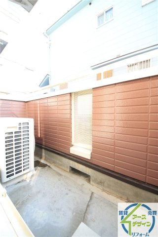 ビレッジコート・ピュア・ノースのバルコニー