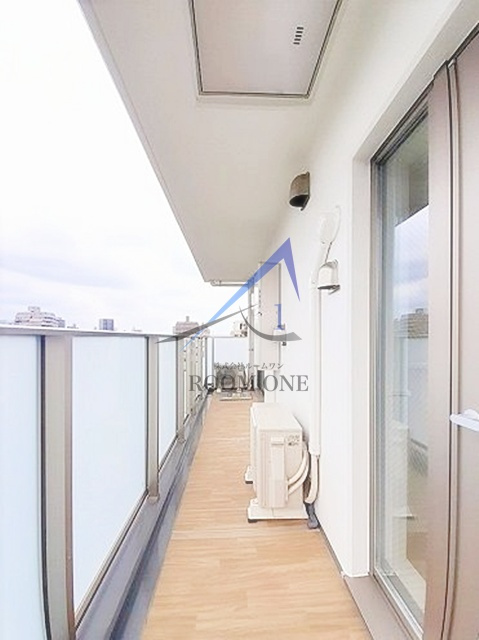 ヒカルサ滝野川のバルコニー|バルコニーです。