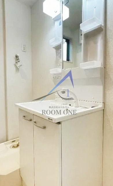 クラヴィエ上町の洗面所|洗面台です。