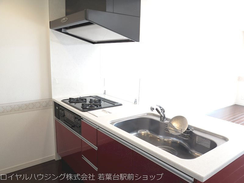 システムキッチン（3口ガス）（参考画像）
