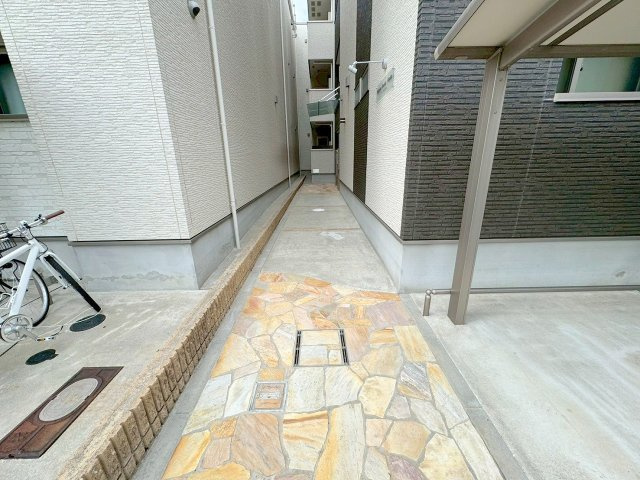 フジパレス豊新Ⅴ番館のエントランス