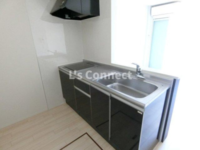 【キッチン】 | ルミエールⅡ | ２口ＩＨヒーターのシステムキッチン。