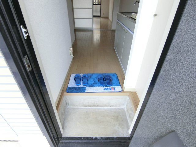 グリーンヒルハイツの玄関|シンプルで使いやすい玄関です