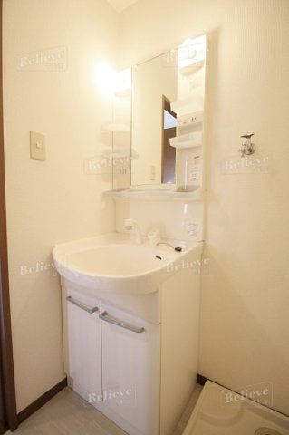 カーサオークマの洗面所|広い洗面スペースです★