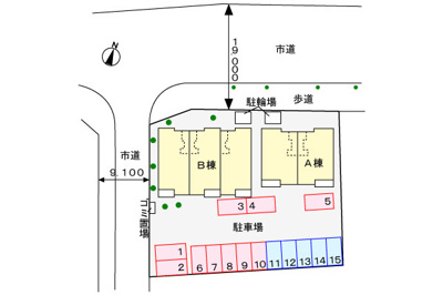 【駐車場】 | パルク・アヴェニュＡ | 駐車場
