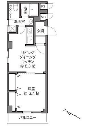 【間取り】 | 藤和南大塚コープ | 南西向きのお部屋なので、陽当たり・通風良好です！