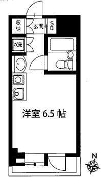 【間取り】 | グレース仙川-女性限定- | 間取り
