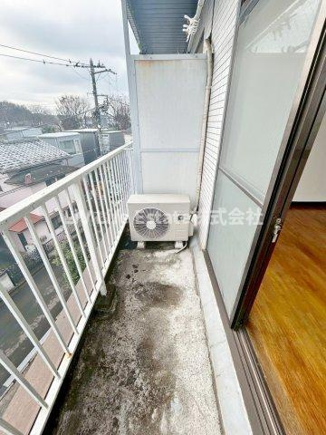 メゾン渡部2号館のバルコニー