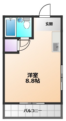 メゾン渡部2号館の間取り